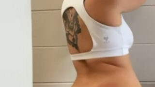 RealitywithRiss Naked Gym girl – Onlyfans video Hot